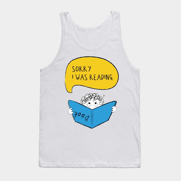 Sorry Tank Top by FunnyFunPun